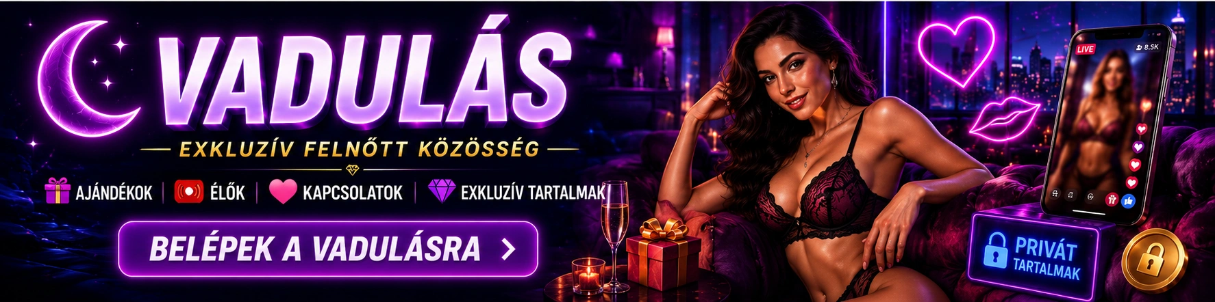 belépek a vadulásra