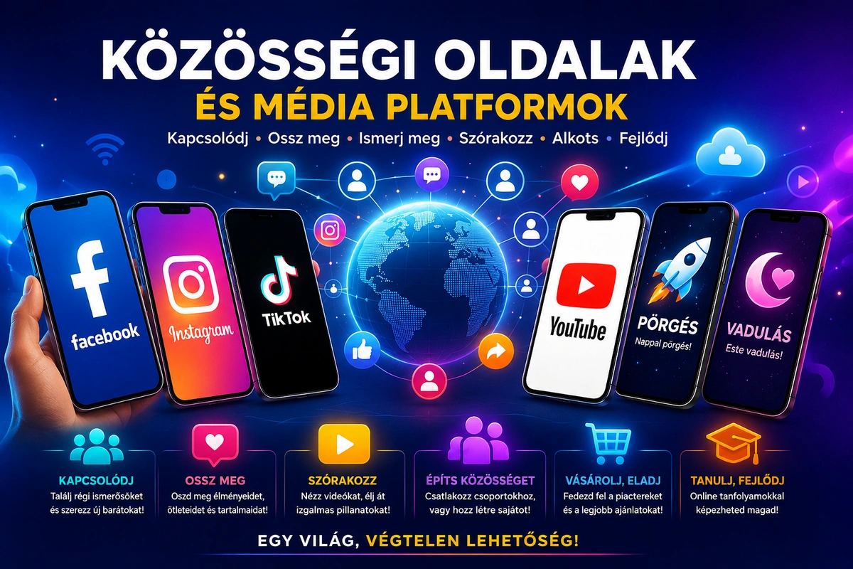 közösségi oldalak oszd most