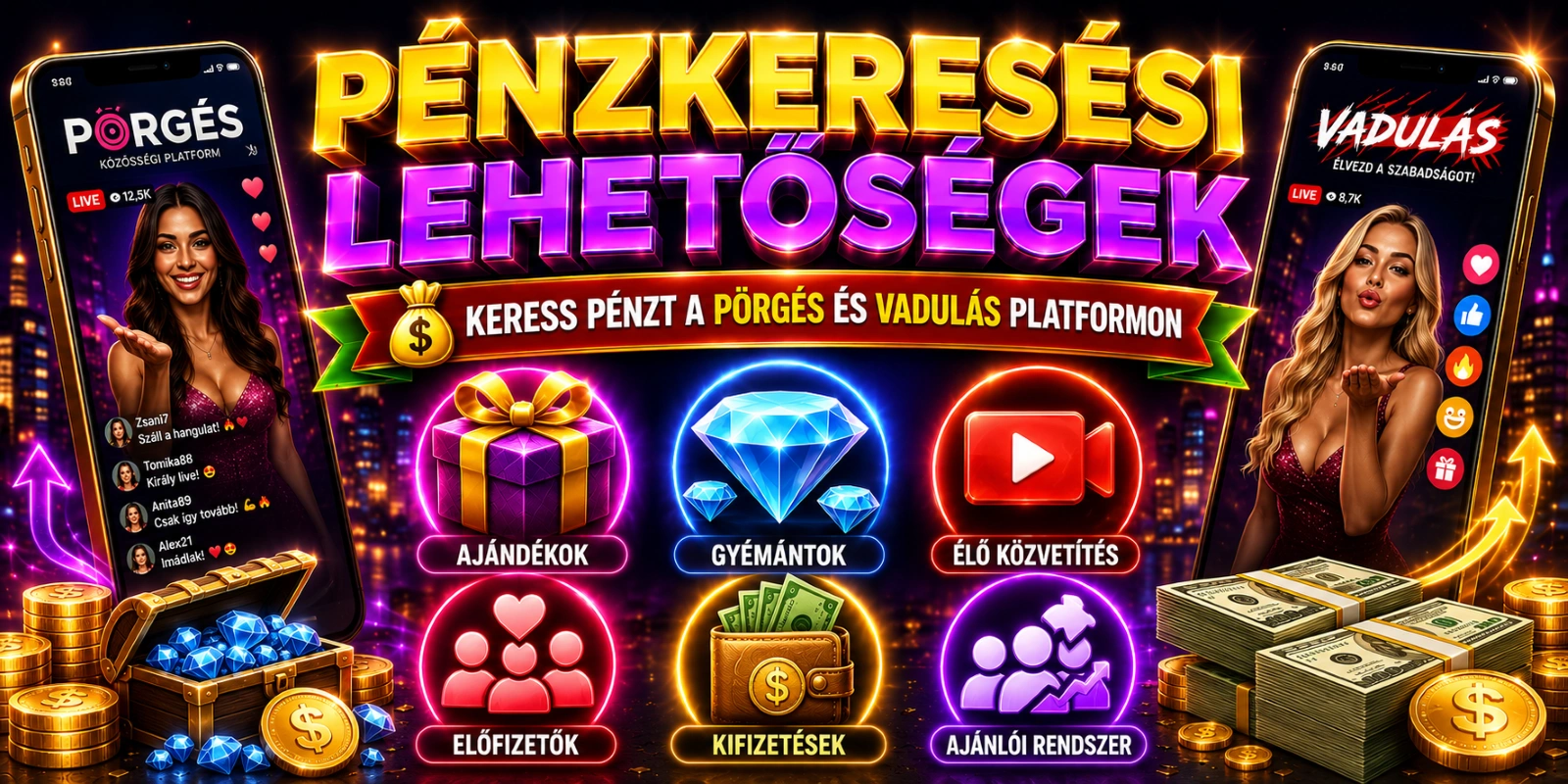 pénzkeresési lehetőségek oszd most
