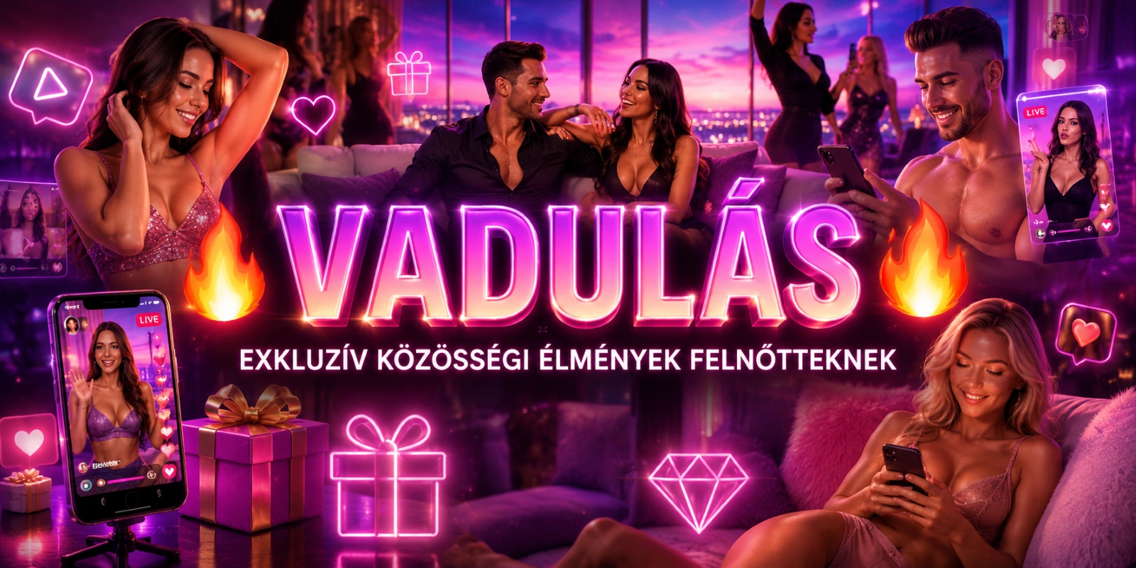 vadulás oszd most