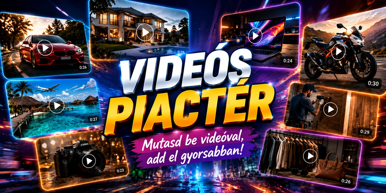 videós piactér oszd most